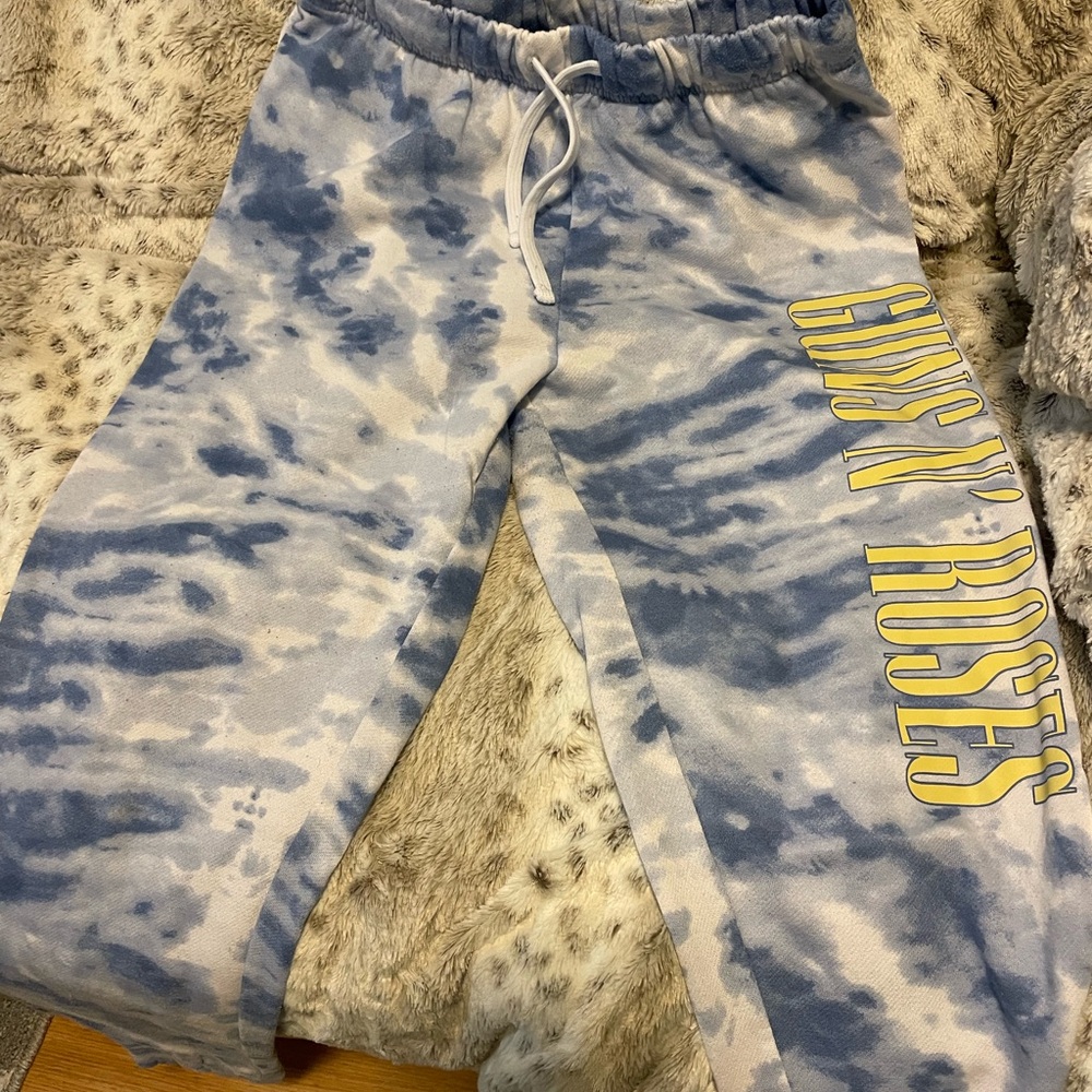 Blue Tie-Dye Joggers - Picture 2 of 6